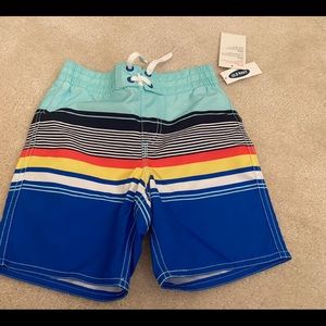 Old navy boys XS swim trunks new size